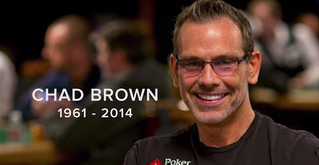 Chad Brown, the consummate poker professional.