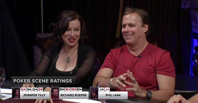 Jennifer Tilly and Richard Roeper