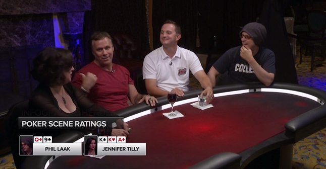 Jennifer Tilly and Richard Roeper join Chris Hanson and Phil Laak take down Ocean’s 11.