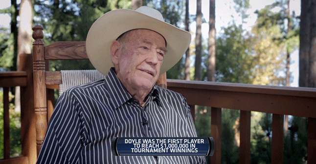 Doyle Brunson throughout the years