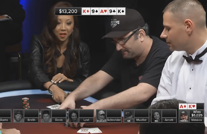 Poker Hands from Episode 1 – Matusow Mows‘em