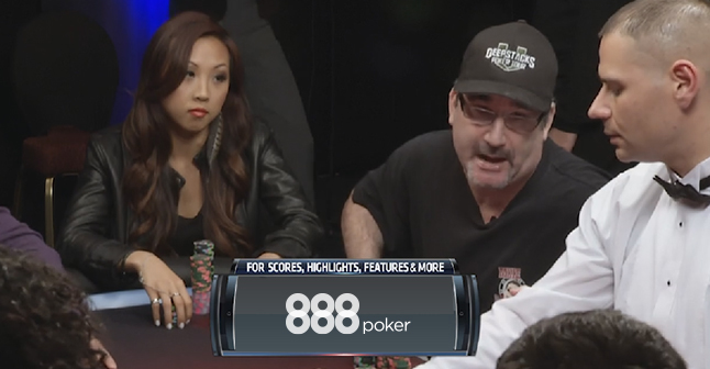 Matusow telling Deeb where to stick it