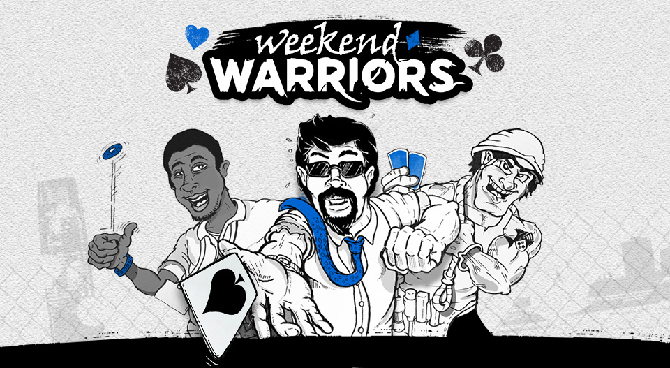 Weekend Warrior – over $100K in cash prizes EVERY WEEKEND!