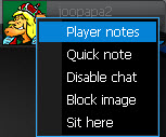 Player notes