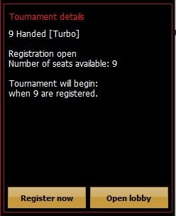 Tournament Details